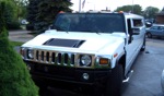 White 16-Passenger Hummer H2 Limousine