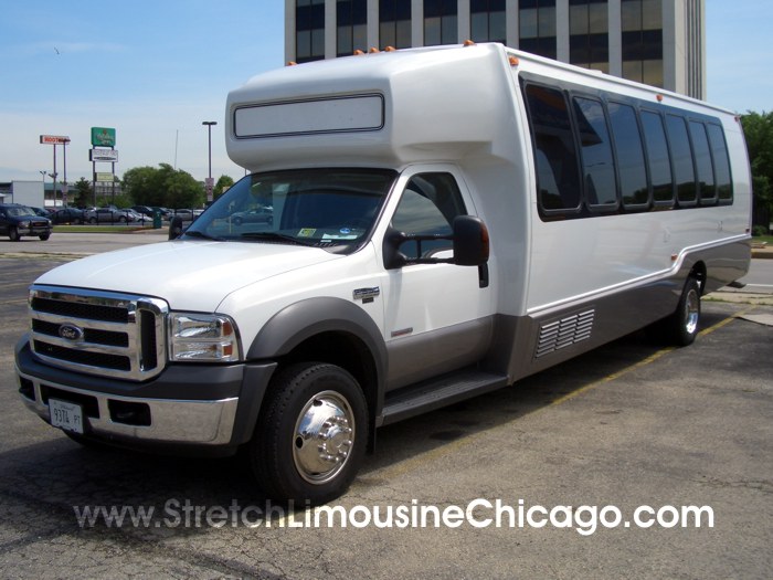 24-Passenger Ford F550 Luxury Bus