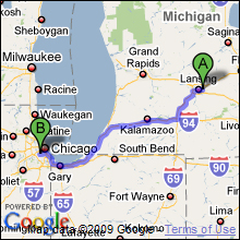 east lansing to mdw