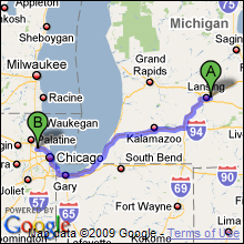 east lansing to O'hare