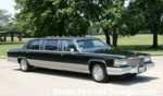 Vintage Cadillac Brougham limo