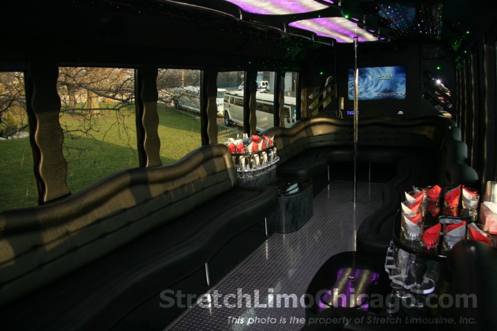 chicago limousine bus