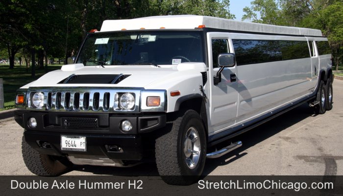 double axle hummer limo