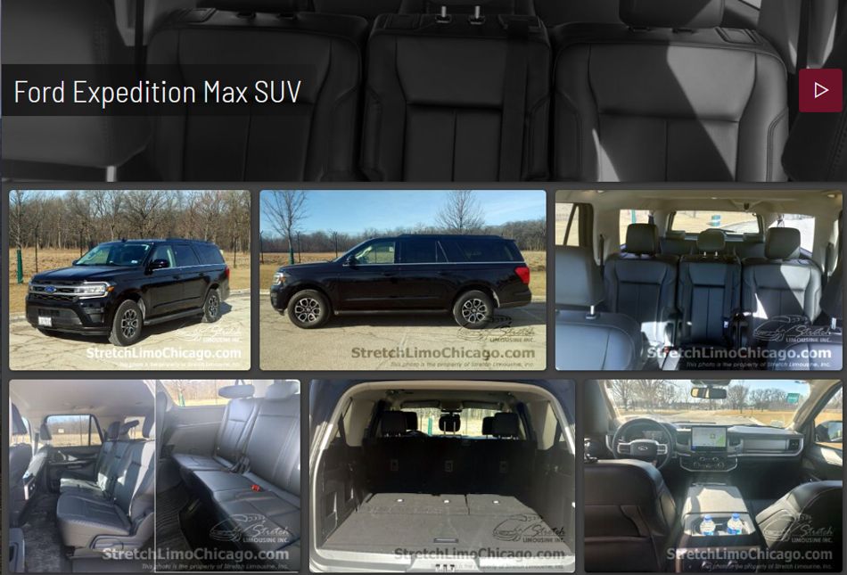 Ford Expedition Max SUV gallery of actual photos