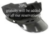 standard gratuity